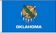 Oklahoma Table Flags